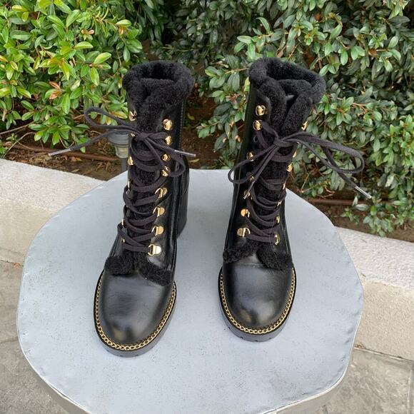 NWOT Stuart Weitzman Kolbie Chain Block Chill Bootie - Picture 6 of 9